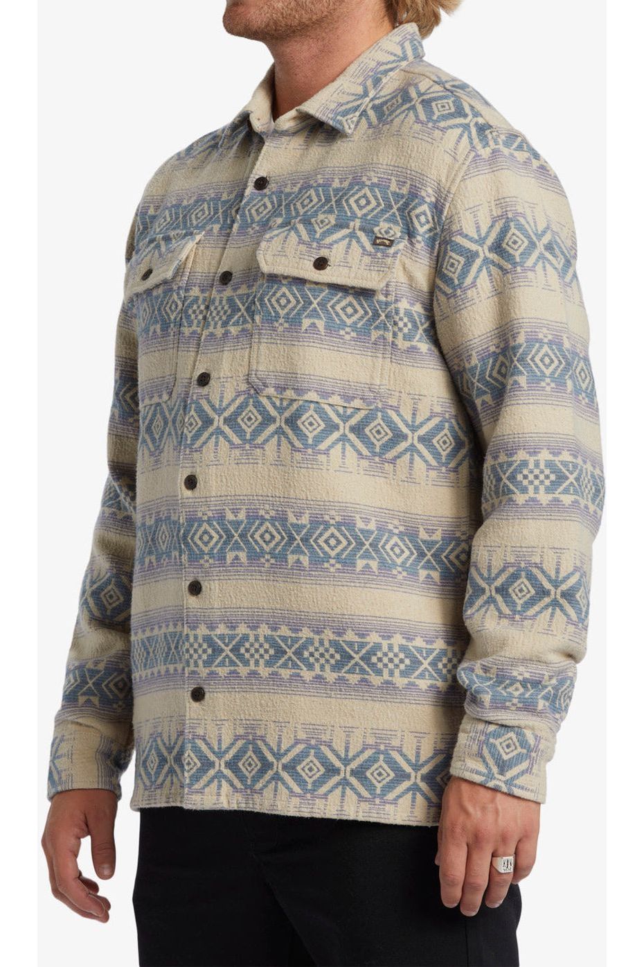 Billabong Offshore Jacquard Flannel Taupe