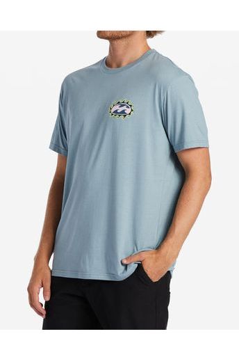 Billabong Crayon Wave Short Sleeve T-Shirt Washed Black