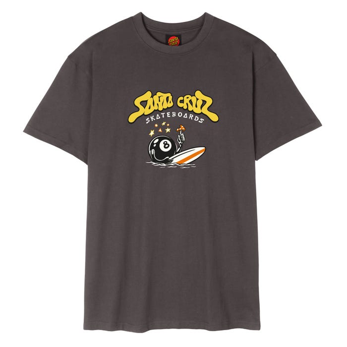Santa Cruz Winkowski Surf Front T-Shirt Washed Black