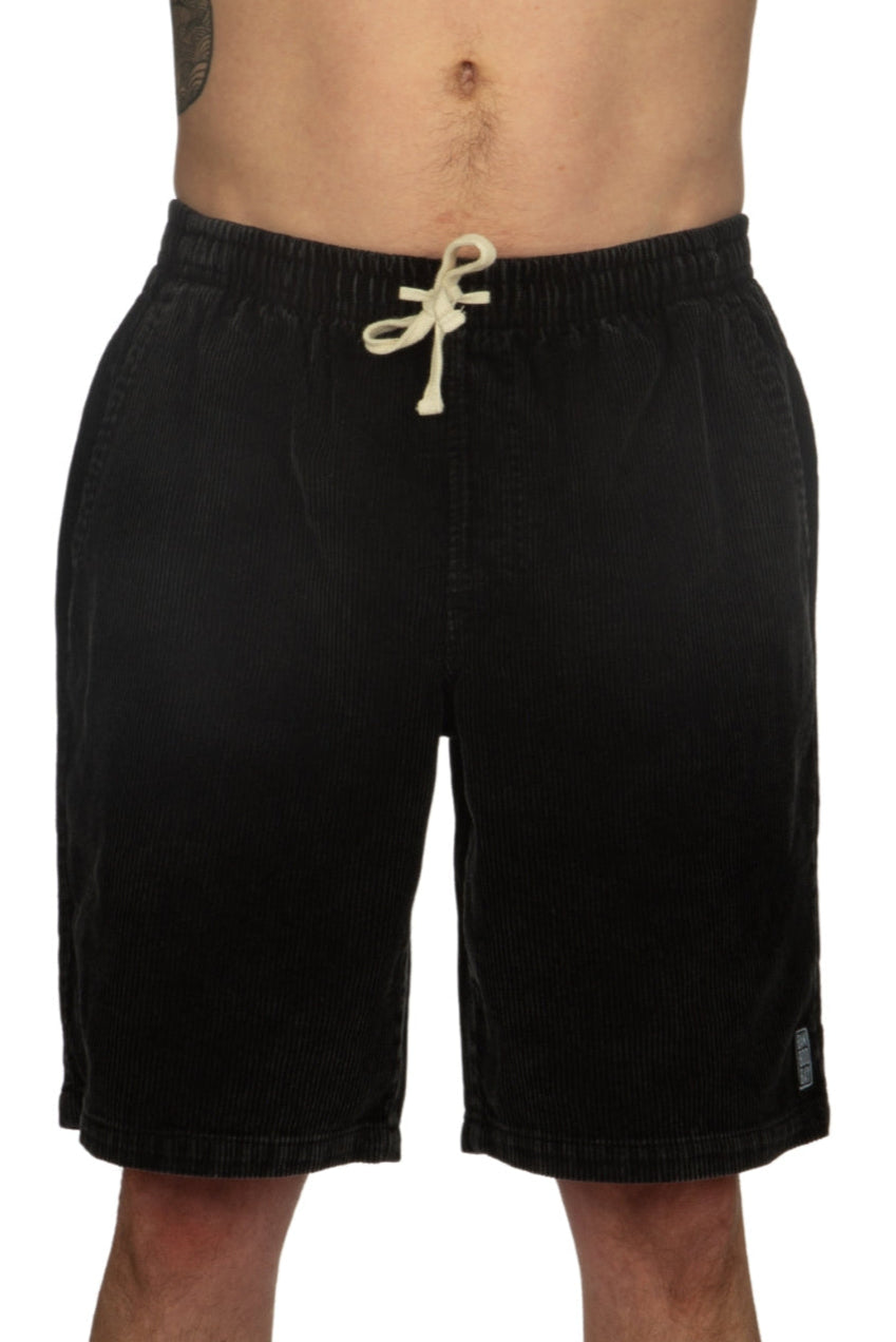 BamBooBay Big Chill Cord Shorts Washed Black