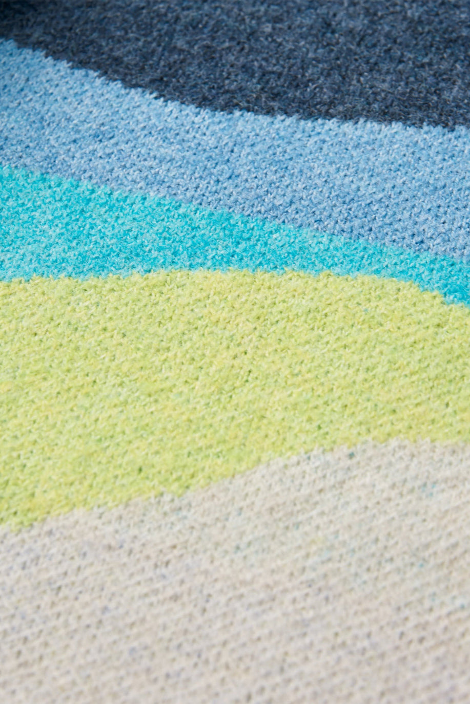 Passenger Scenic Recycled Knitted Cardigan Scenic Azure Blue