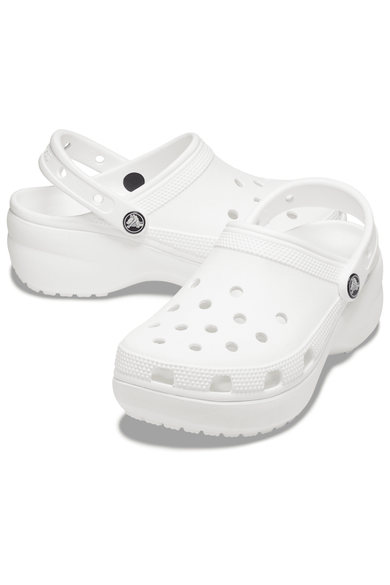 Crocs Platform Clog White