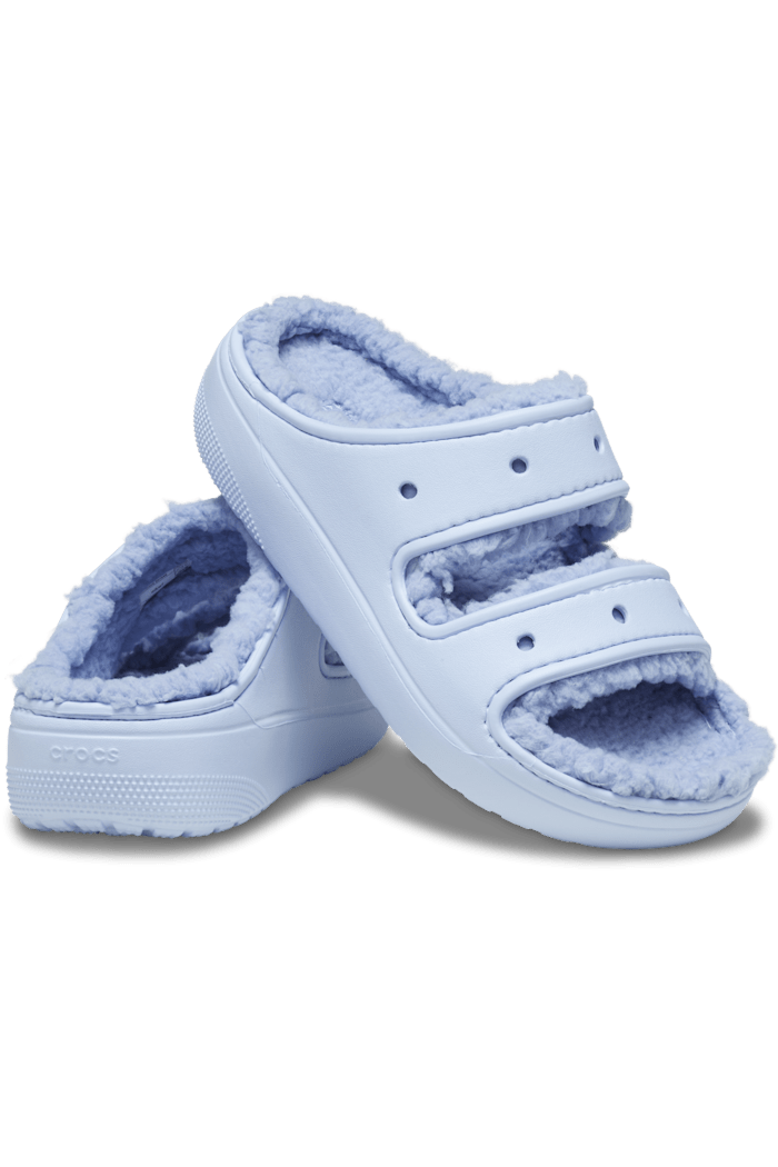 Crocs Classic Cozzzy Blue Calcite Sandal