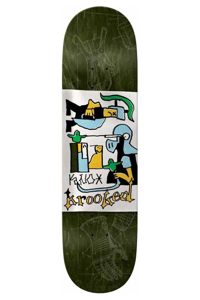 Krooked Pro Deck Tom Knox Grenadier Green 8.28 In