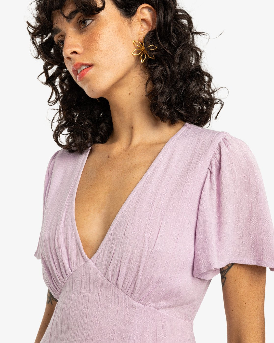 Billabong Jet Set Midi Dress Amethyst Smoke