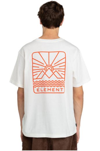 Element Wave Short Sleeve T-Shirt Egret