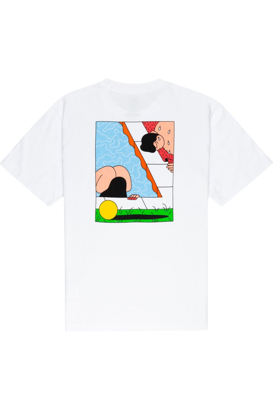 Element Water Short Sleeve T-Shirt Optic White