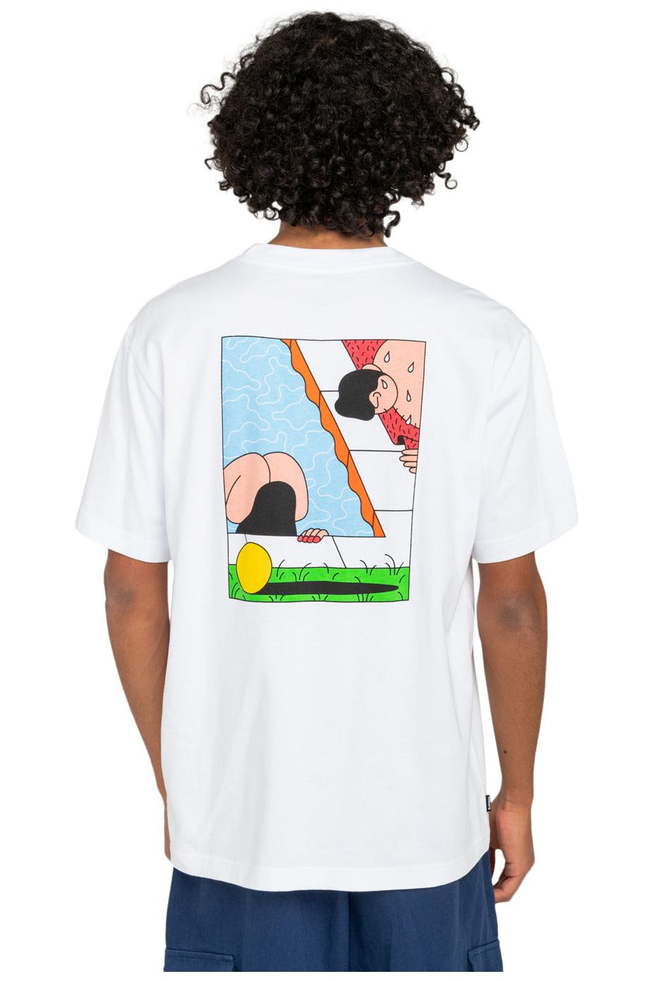 Element Water Short Sleeve T-Shirt Optic White