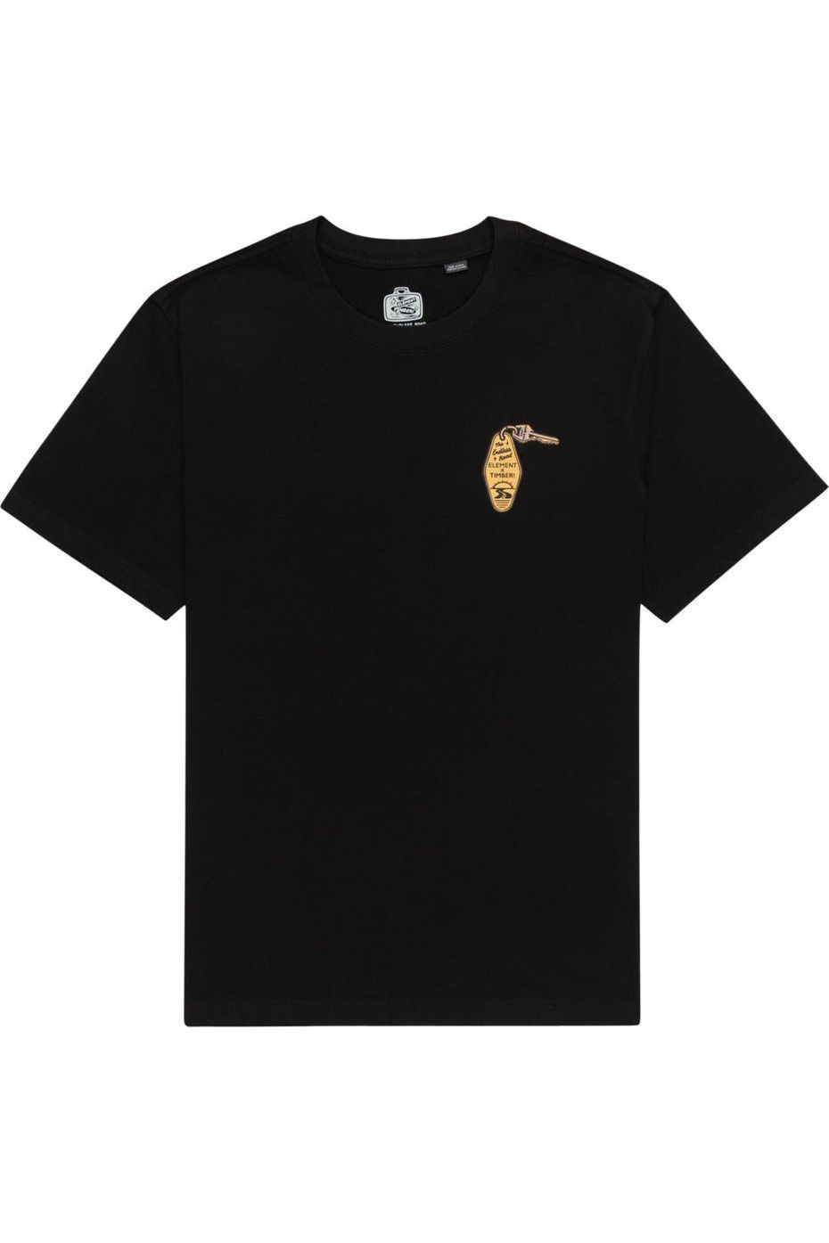 Element Timber Motel Short Sleeve T-Shirt Flint Black