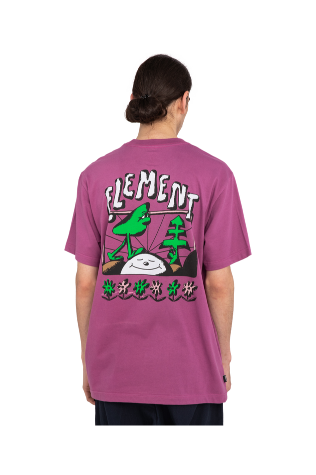 Element Quiet Short Sleeve T-Shirt Amethyst