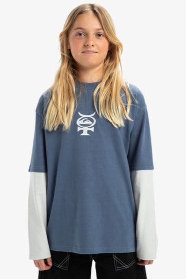 Quiksilver Mercury Kids Long Sleeve Vintage Indigo