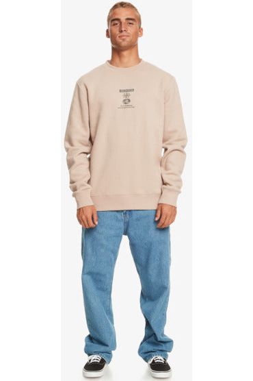 Quiksilver Surf The Earth Crew Sweat Goat