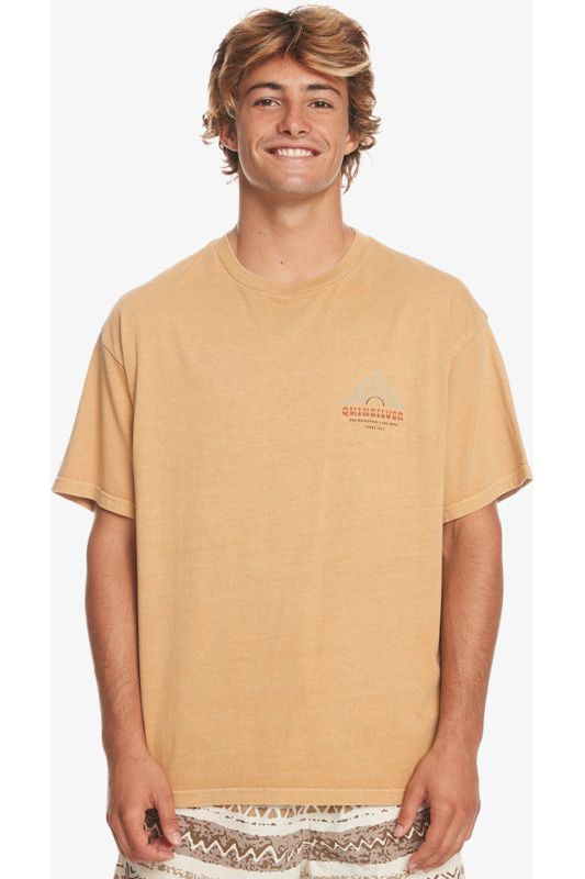Quiksilver QS Bloom Short Sleeve T-Shirt Mustard