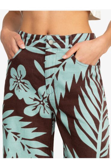 Roxy Surf On Cloud Cord Trouser Bitter Chocolate
