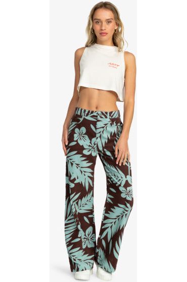 Roxy Surf On Cloud Cord Trouser Bitter Chocolate