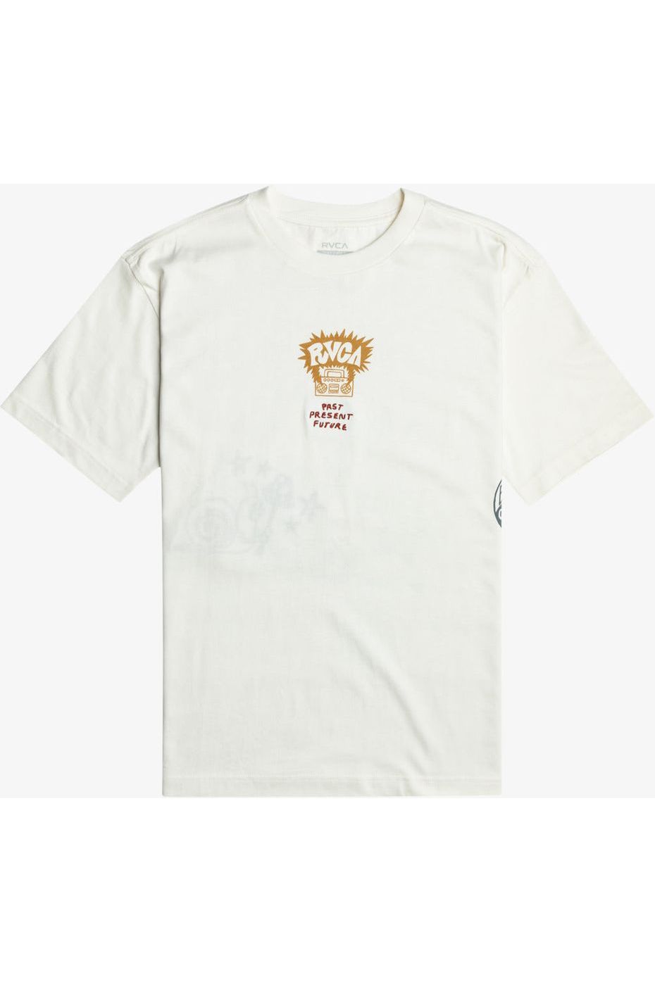 RVCA Scorched Short Sleeve T-Shirt Salt