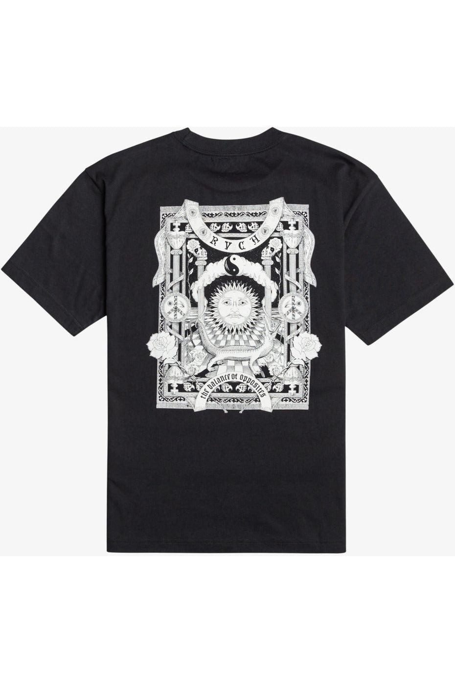 RVCA Sun Spirit Short Sleeve T-Shirt Black