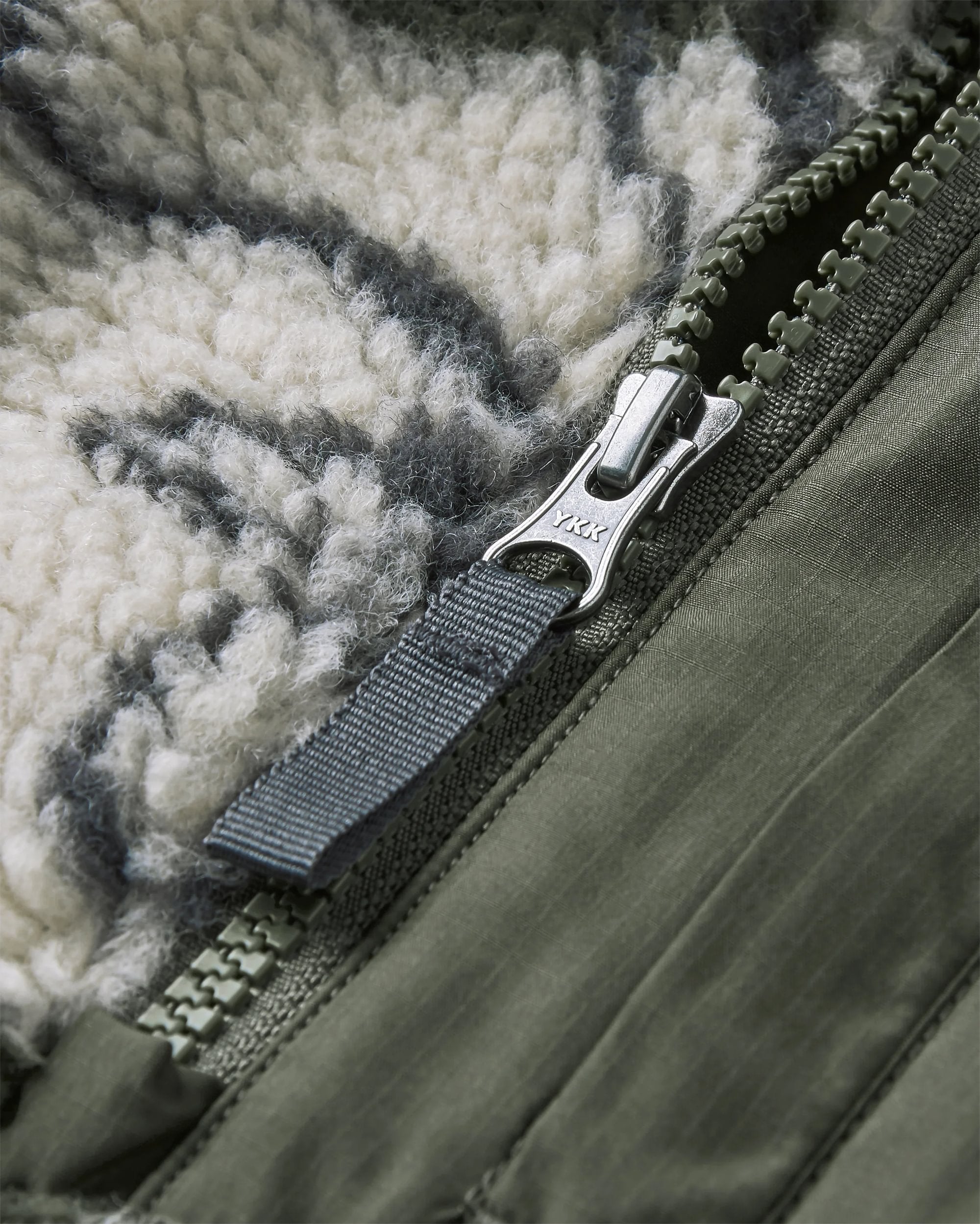 Passenger Offroad Recycled Sherpa 1/2 Zip Fleece Abstract Strata Multi