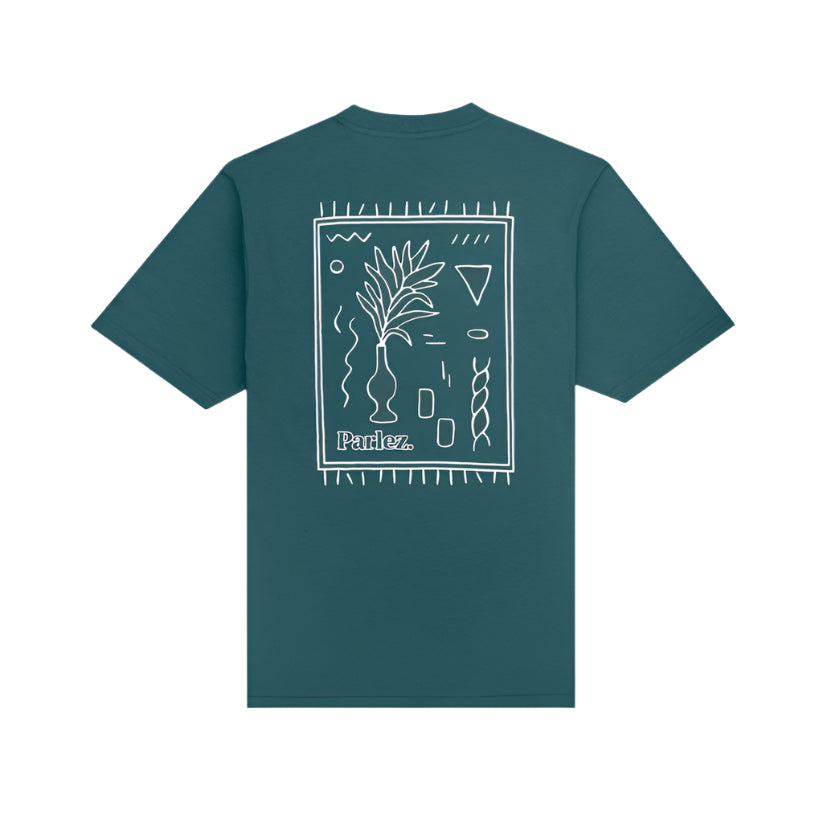 Parlez Almitas T-Shirt Pacific Green