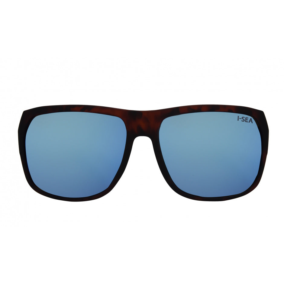 I-Sea Nick-I Waterman Sunglasses Tort Blue Mirror