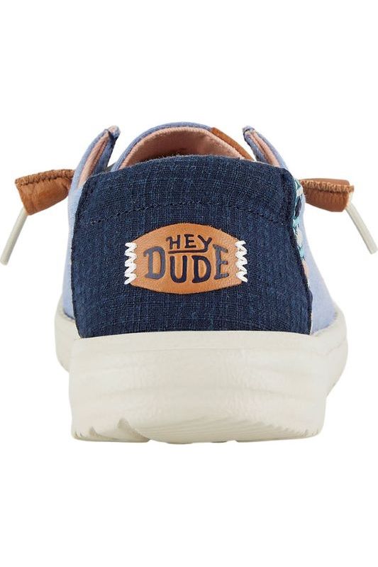 Hey Dude Wendy Chambray Boho Blue