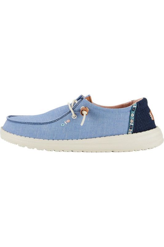 Hey Dude Wendy Chambray Boho Blue