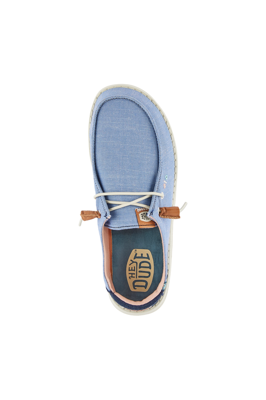 Hey Dude Wendy Chambray Boho Blue