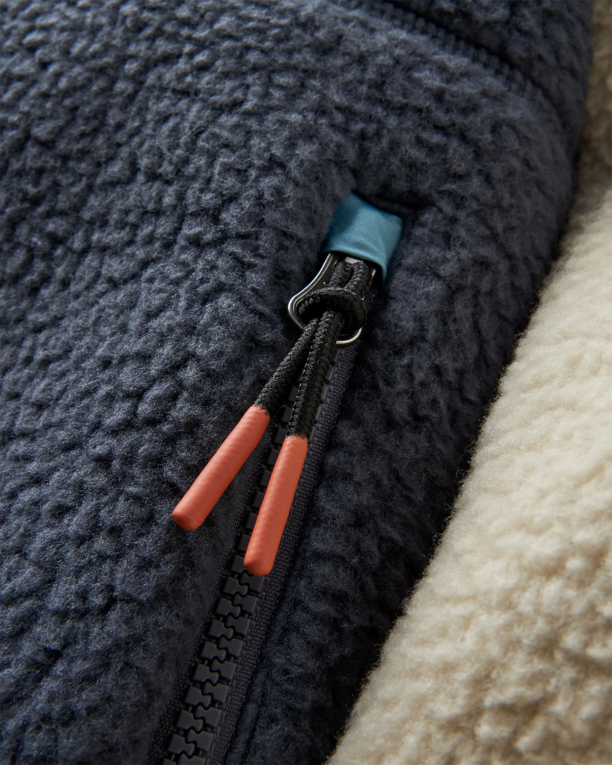 Passenger Offgrid 2.0 1/2 Zip Recycled Sherpa Fleece Oatmeal/Charcoal