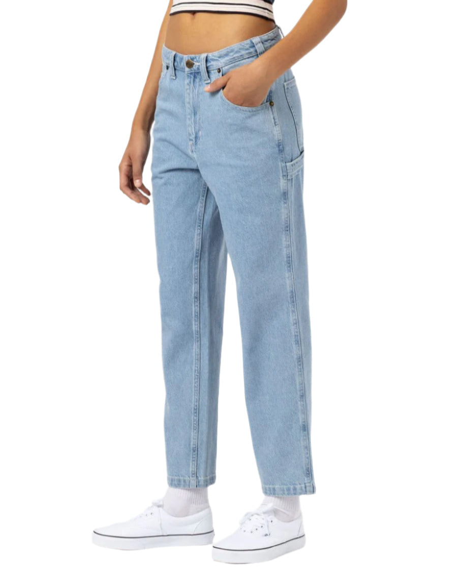 Dickies Ellendale Denim Jeans Vintage Aged Blue