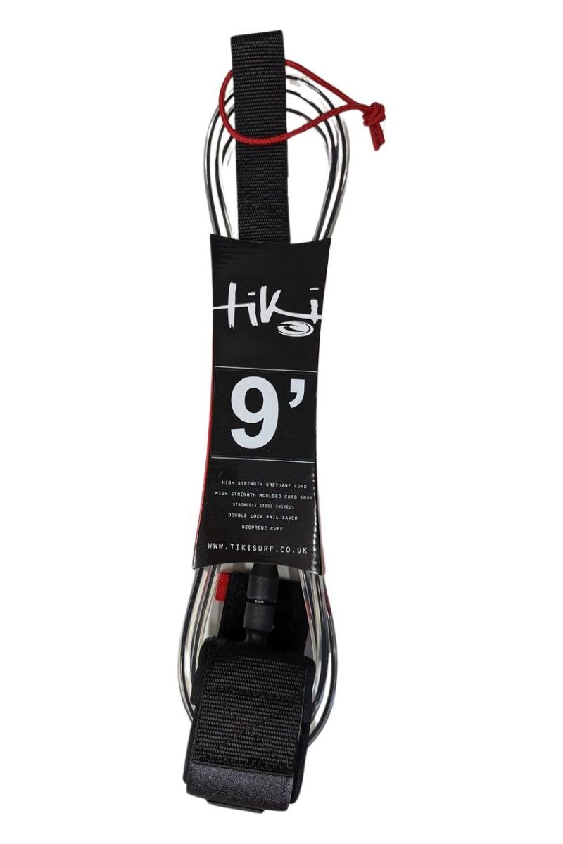 Tiki 9'0 Leash 2 Swivel 7MM Black