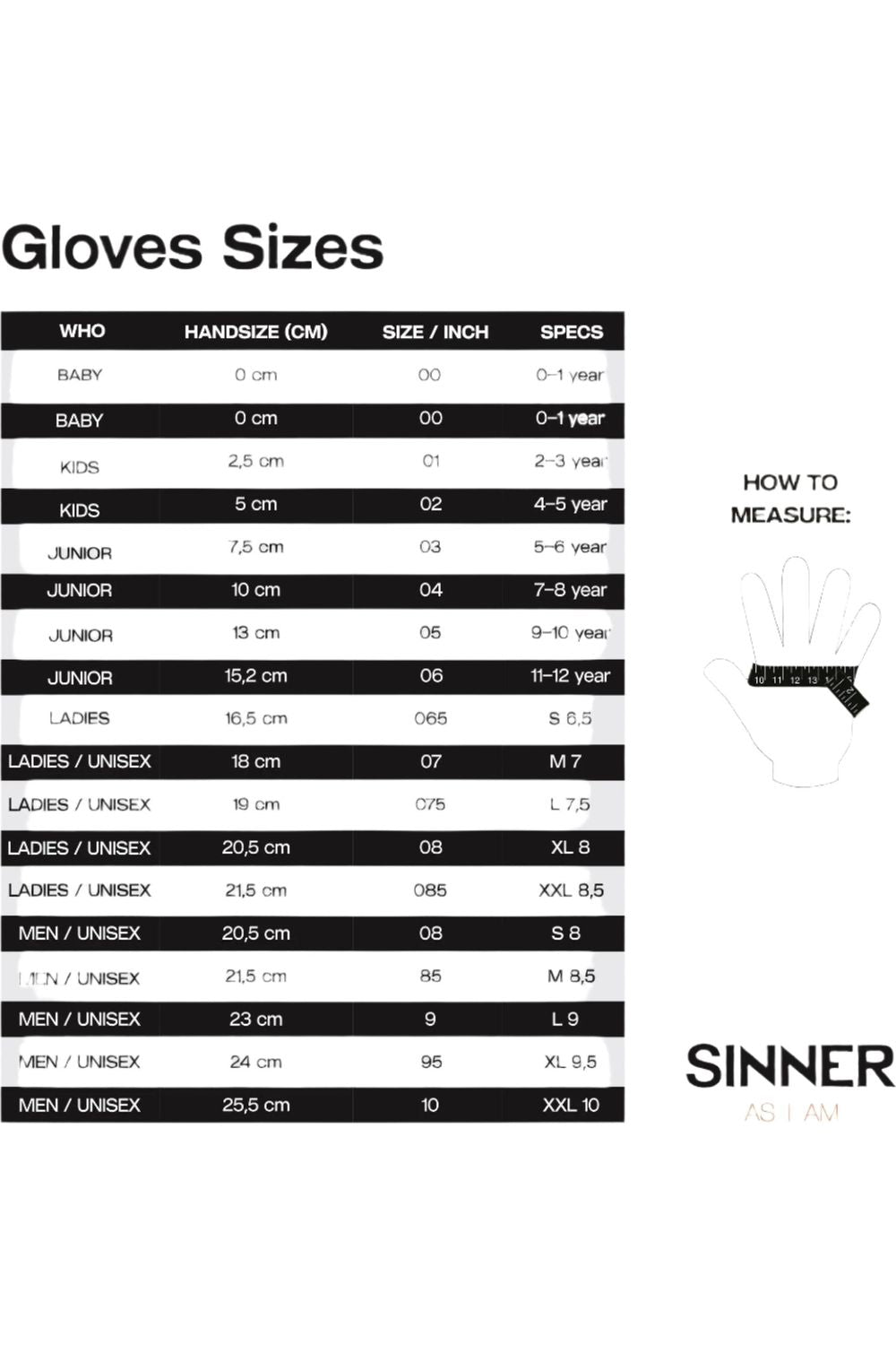 Sinner Ski Mont Snow Glove Black