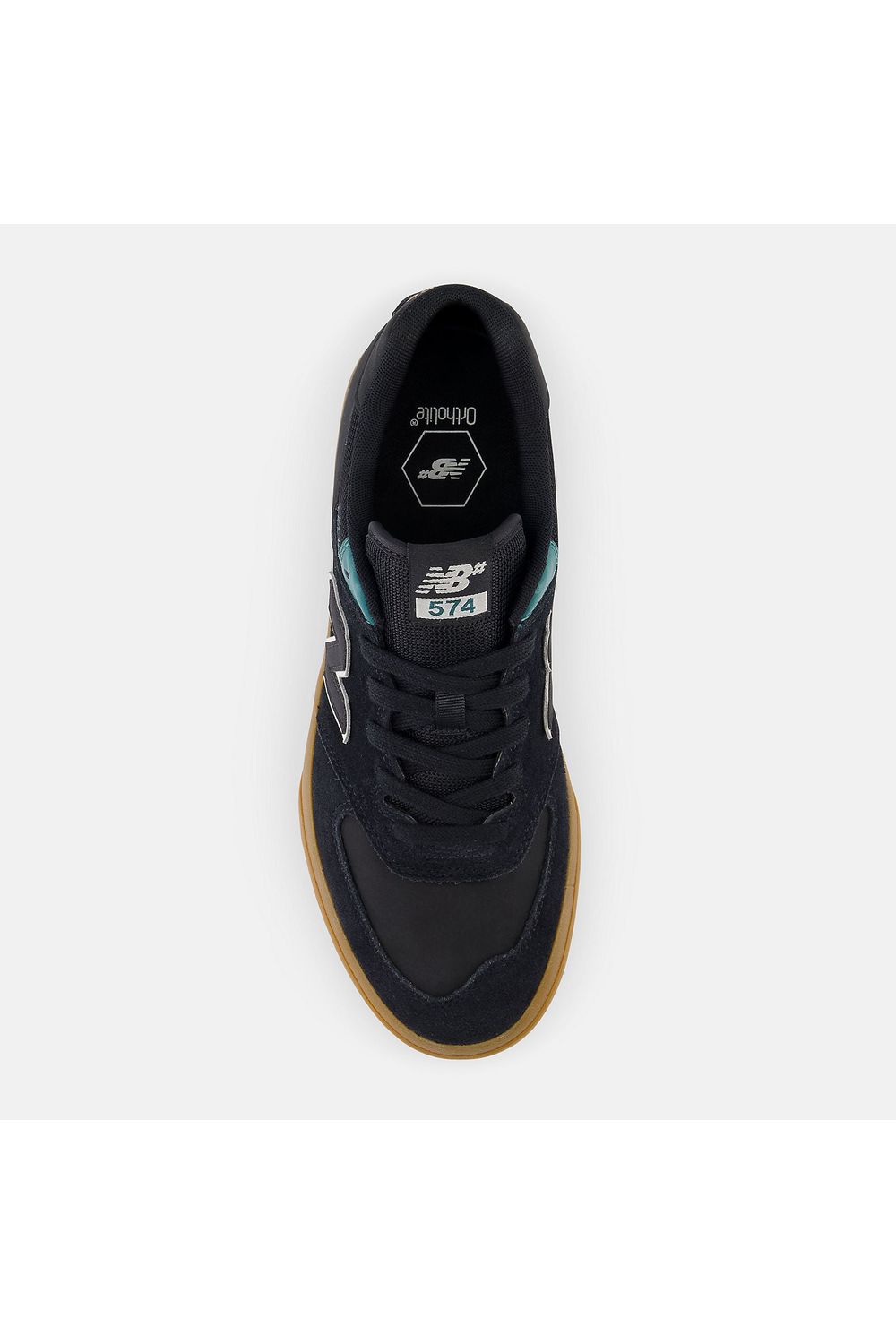 New Balance NB Numeric 574 Vulc Black Teal