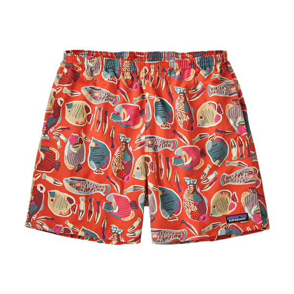 Patagonia Men's Baggies Shorts - 5in Wrasse: Pollinator Orange