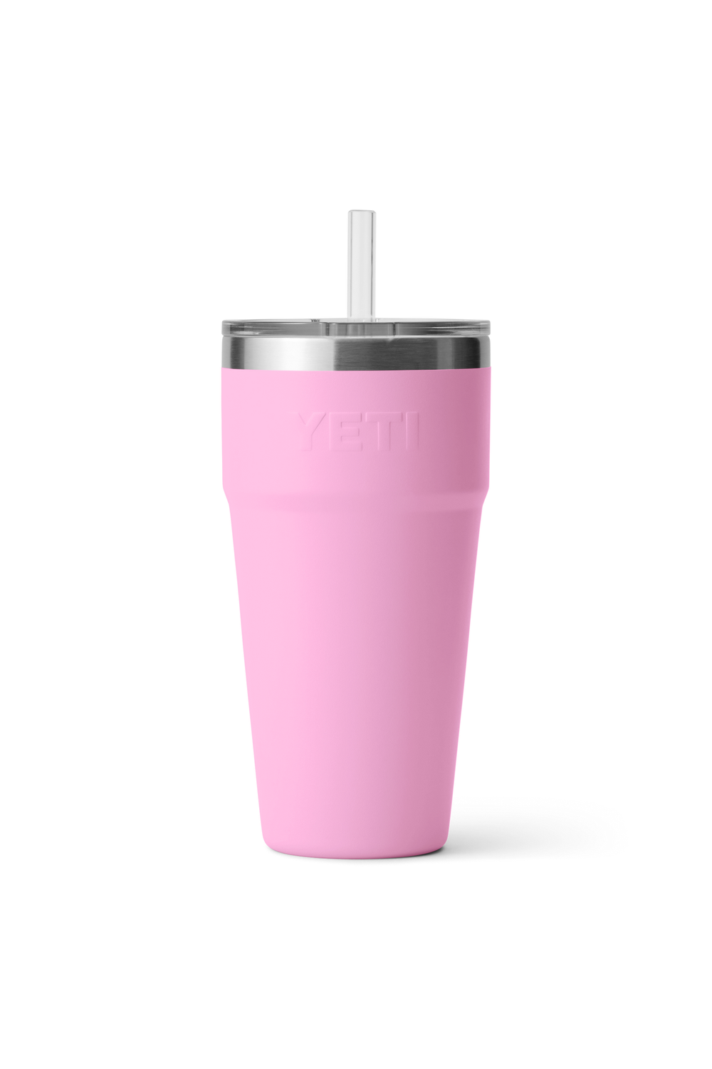 Yeti Rambler 26oz Straw Cup Power Pink