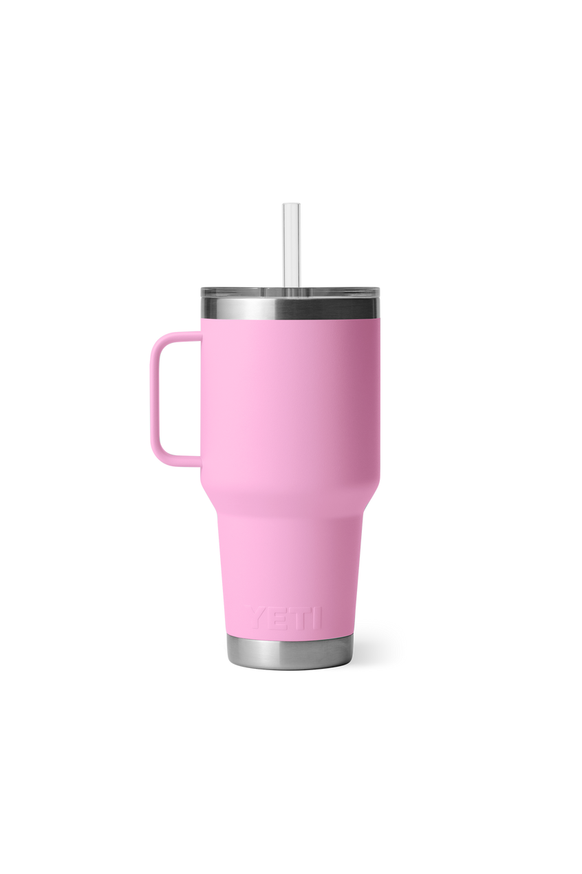 Yeti Rambler 35oz Straw Mug Power Pink