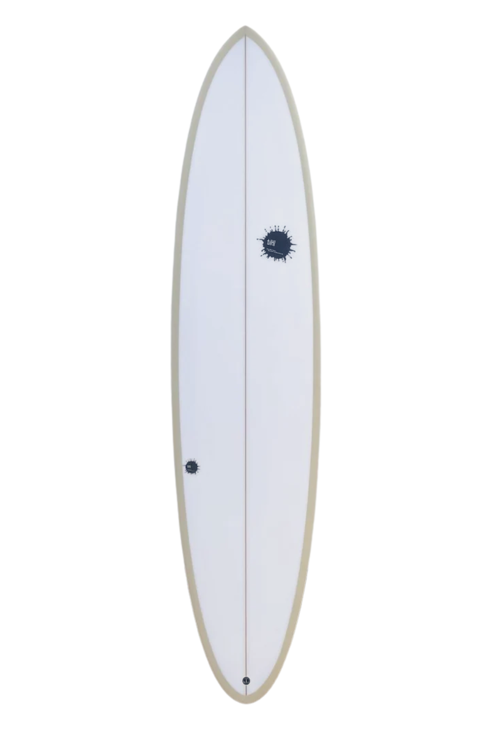 Tiki Custom Surfboard - 7'6 Nomad Mid - Marshmallow