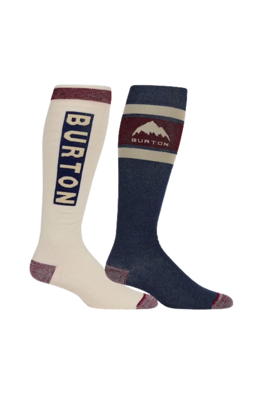 Burton Mens Weekend Midweight Snow Socks 2-Pack Nightfall