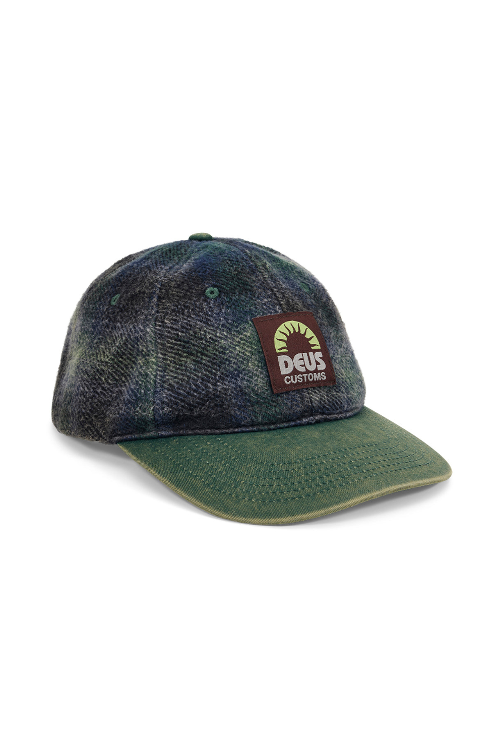 Deus Vacay Check Cap Black