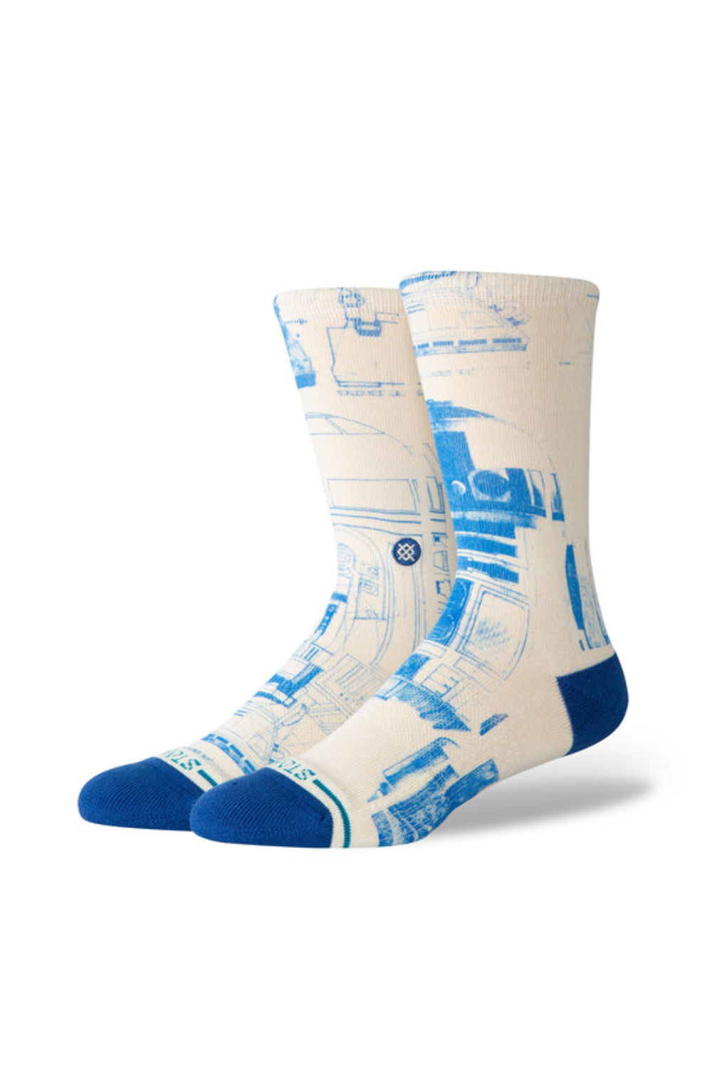 Stance Coyote Varsity Crew Socks Canvas