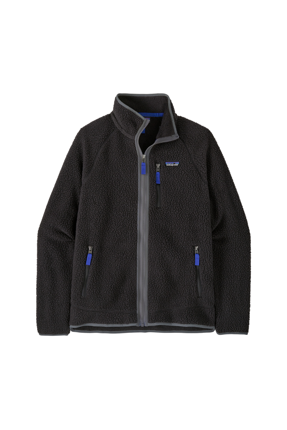Patagonia Mens Retro Pile Jacket Black Forge Grey
