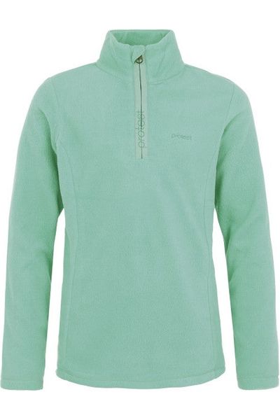Protest Mutey Junior 1/4 Zip Top Green Baygreen