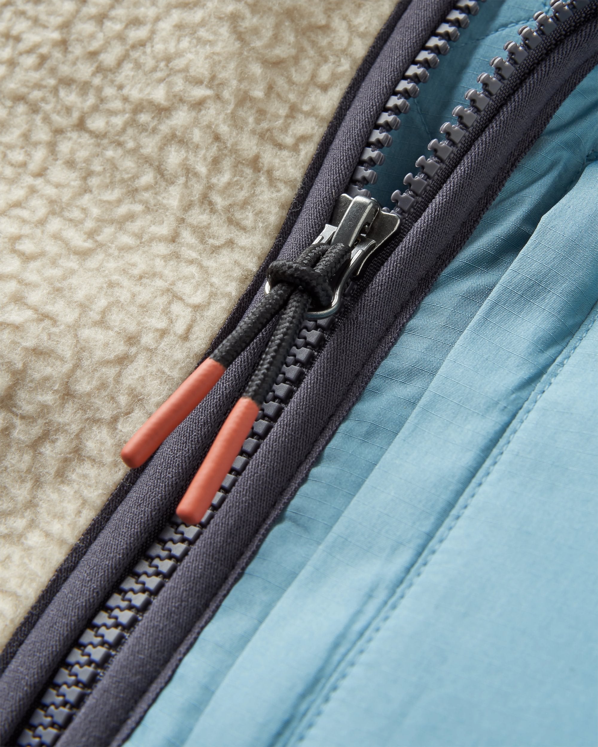 Passenger Offgrid 2.0 1/2 Zip Recycled Sherpa Fleece Oatmeal/Charcoal