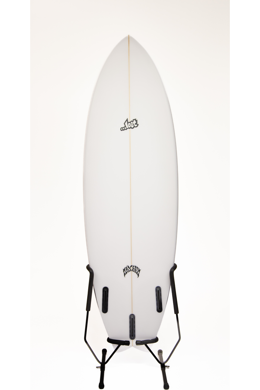 Lost Round Nose Fish 96, 5'8 Surfboard 33.50L PU Futures 3 Fins