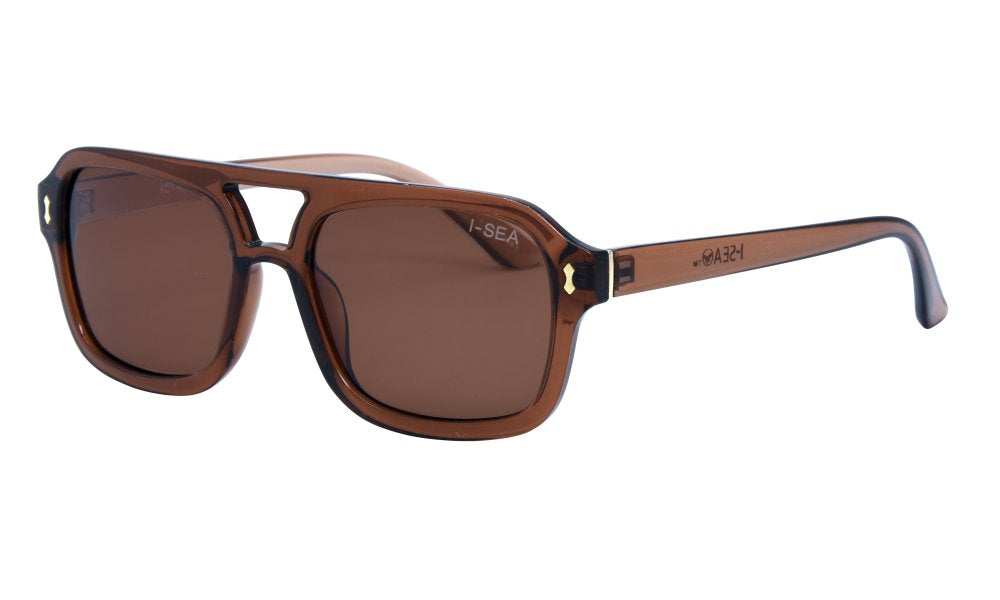 I-Sea Royal Sunglasses Tab-Taupe/Brown
