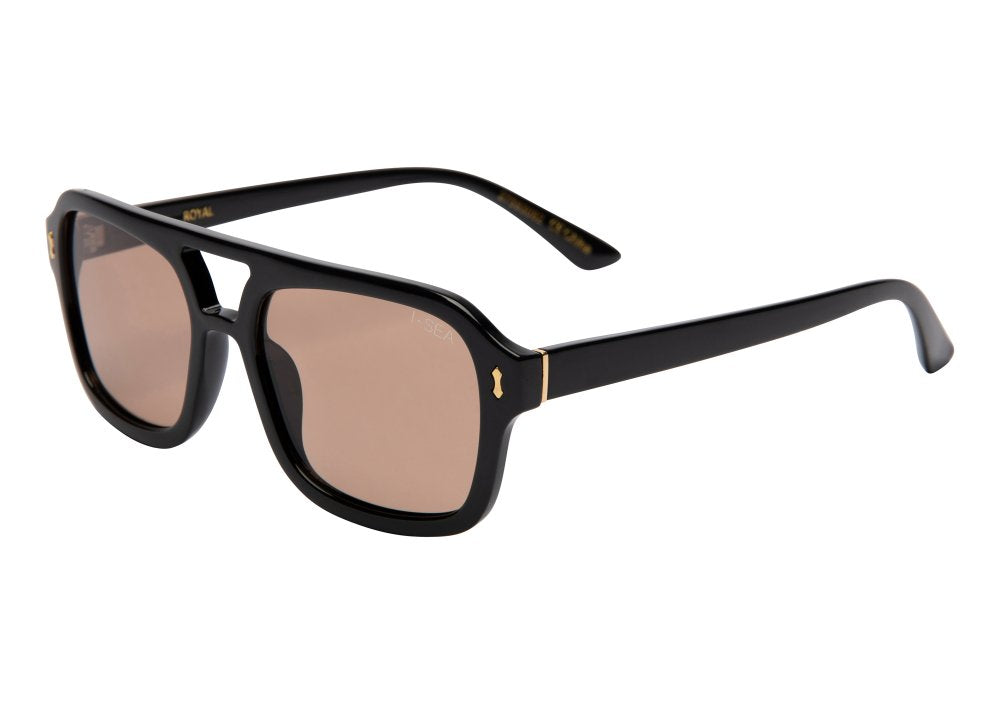 I-Sea Royal Sunglasses Black/Brown Polarized