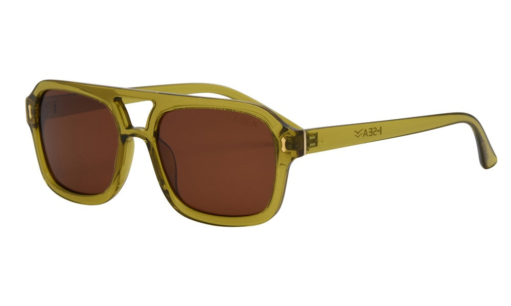 I-Sea Royal Sunglasses Olive/Brown Polarized
