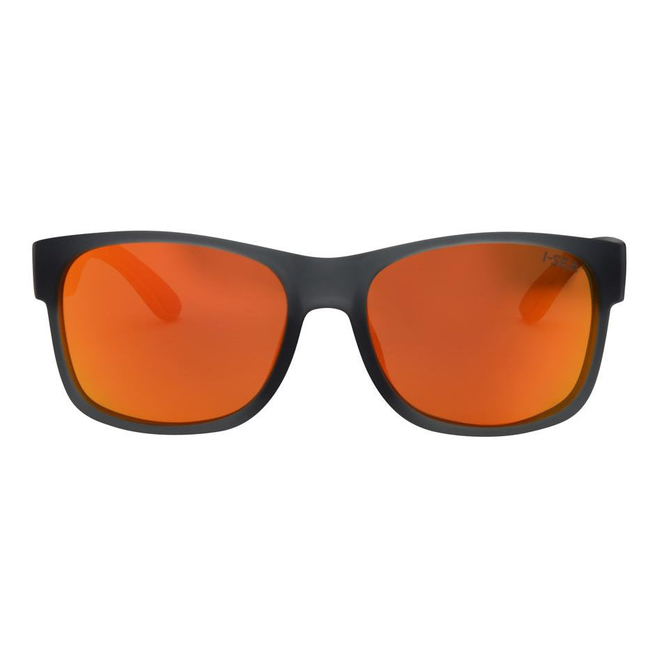 I-Sea Seven Seas Sunglasses Grey Red Mirror Polarized