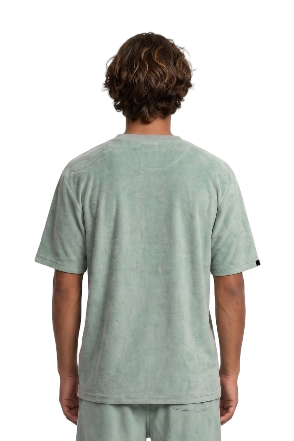 BamBooBay Lazy Terry Mens T-Shirt Aloe