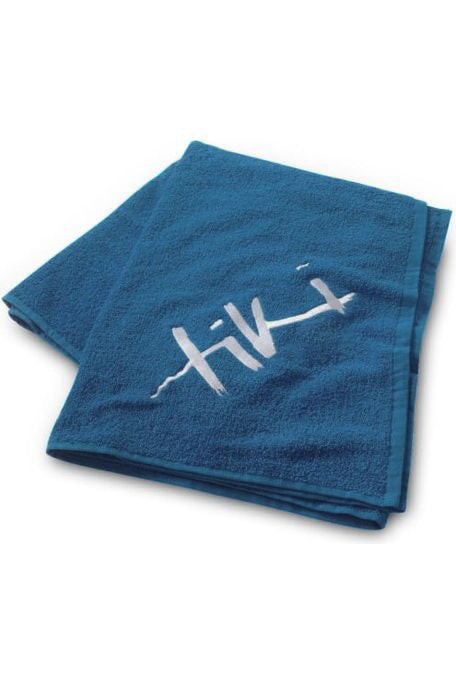 Tiki Beach Towel Navy