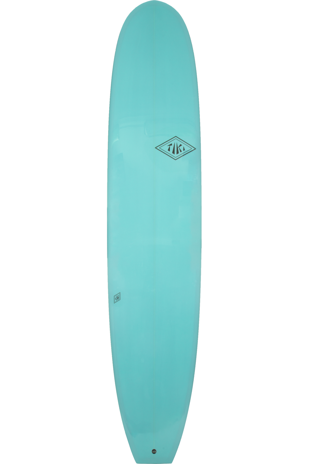 Tiki Custom Surfboard - 9'1 Totem Mal - Iced Aqua Blue